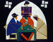 Les Joueurs de cartes - Theo van Doesburg — artwork view