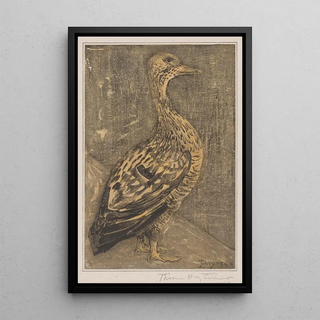 Theo van Hoytema - Staande eend.webp