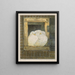White doves at the window - Theo van Hoytema — framed artwork on a wall