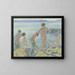 Baadsters - Theo van Rysselberghe — cuadro enmarcado en la pared