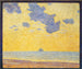 Grandes nubes - Theo van Rysselberghe — vista de la obra