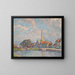 L'Arcoíris - Theo van Rysselberghe — cuadro enmarcado en la pared