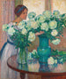 Les Pivoines blanches - Theo van Rysselberghe — artwork view