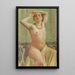 Paquita con collar - Theo van Rysselberghe — cuadro enmarcado en la pared