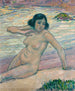 Estudio para Después del baño, estudio de un desnudo - Théo van Rysselberghe — vista de la obra