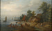 El paso del río - Theobald Michau — vista de la obra