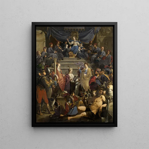 Theodoor Rombouts - Allegory of the Court of Justice of Gedele in Ghent.webp