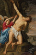 Saint Sebastian healed by an angel - Theodoor Rombouts — artwork view