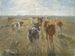 Ombres longues, bétail sur l'île de Saltholm - Theodor Philipsen — vista de la obra