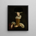 Portrait of a young woman richly dressed - Theodor Roos — framed artwork on a wall