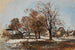 Escena de un día de invierno cerca de St. Pölten - Theodor von Hermann — vista de la obra