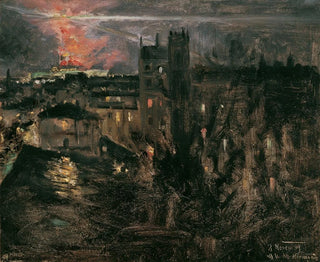 Theodor Von Hrmann - Paris Bei Nacht Mit Eiffelturm.webp