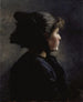 Hija de Múnich - Theodore Clement Steele — vista de la obra