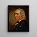Portrait Painting of Thomas Lakin - Theodore Clement Steele — framed artwork on a wall