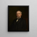 Portrait painting of William J. Holliday - Theodore Clement Steele — framed artwork on a wall