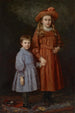 Los niños Pierce - Theodore Clement Steele — vista de la obra