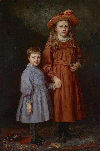 Theodore Clement Steele - The Pierce Children.webp