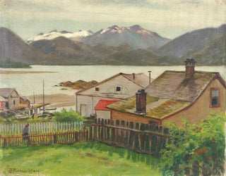 Theodore J Richardson - In The Old Quarter Sitka 1900.webp