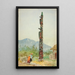 The Raven Totem - Theodore J. Richardson — framed artwork on a wall