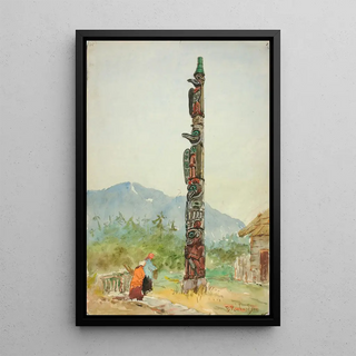Theodore J Richardson - The Raven Totem Pole.webp