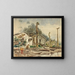 View of Wrangell, Alaska, in 1884 - Theodore J. Richardson — framed artwork on a wall
