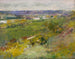 Estudio para el valle del Sena visto desde las alturas de Giverny - Theodore Robinson — vista de la obra