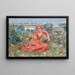 Edad Media - Theodore Robinson — cuadro enmarcado en la pared