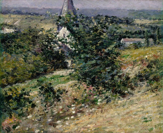 Theodore Robinson - Old Church At Giverny.webp