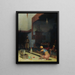 Marionnettes dans le harem - Theodoros Ralli — cuadro enmarcado en la pared