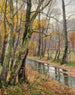 Motif of Late Autumn in Hadersdorf - Thérèse Schachner — artwork view