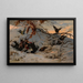 Invierno - Théodore Gudin — cuadro enmarcado en la pared