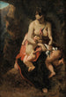 Medea a punto de matar a sus hijos - Théodore Chassériau — vista de la obra