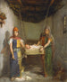 Escena en el barrio judío de Constantine - Théodore Chassériau — vista de la obra
