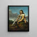 Alfred Dedreux 1810-1860 niño - Théodore Géricault — cuadro enmarcado en la pared