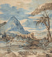 Landscape with Fishermen - Théodore Géricault — artwork view