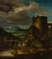Paisaje italiano en la tumba - Théodore Géricault — vista de la obra
