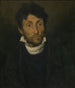 Retrato de un cleptómano - Théodore Géricault — vista de la obra