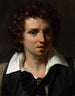 Retrato de un joven - Théodore Géricault — vista de la obra