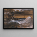 Velero en un mar embravecido - Théodore Géricault — cuadro enmarcado en la pared
