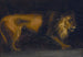 Study of a Lion - Théodore Géricault — artwork view