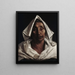 La vieille femme italienne - Théodore Géricault — framed artwork on a wall