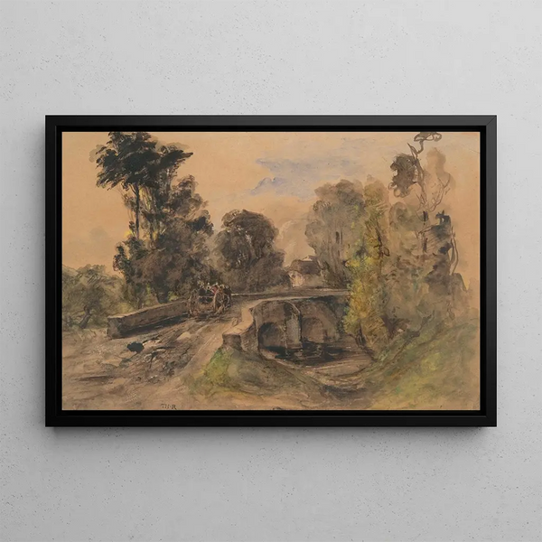 Thodore Rousseau - The Stone Bridge.webp