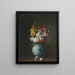 Blumenstück - Théodule Ribot — cuadro enmarcado en la pared