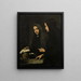 Two cleaning women - Théodule Ribot — framed artwork on a wall
