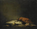 naturaleza muerta con peces y una langosta - Théodule Ribot — vista de la obra