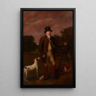 Thomas Arrowsmith - Portrait of Henry Hoste Henley 17661833 with dogs.webp