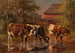 Under the Old Red Barn - Thomas Bigelow Craig — artwork view