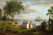 View of the Delaware near Philadelphia - Thomas Birch — artwork view