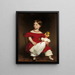 Eliza Langhorne - Thomas Bock — cuadro enmarcado en la pared