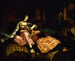 Escena interior con sultán y concubina - Thomas Buchanan Read — vista de la obra